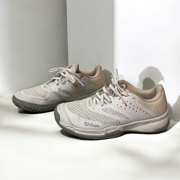 Wilson Kaos Stroke 2.0 White / Scallops Shell 7.5 women’s - Picture 6 of 11